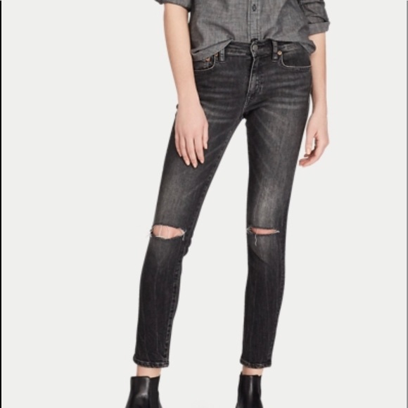 EUC POLO RALPH LAUREN D&S Skinny Crop Jeans
